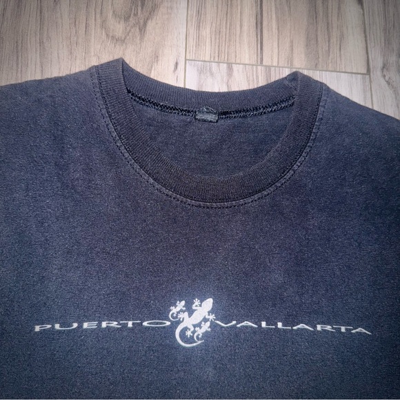 Black Puerto Vallarta Sleeveless Top 🦎 - Picture 4 of 5